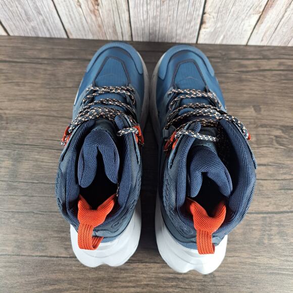 Hoka One Anacapa Mid GTX Hiking Boots Women's Sz 10 B Real Teal Outer Space (VGC - Picture 6 of 9